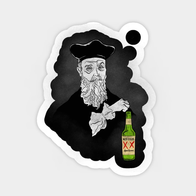 The Most Predictive Man in the World Sticker by kentcribbs